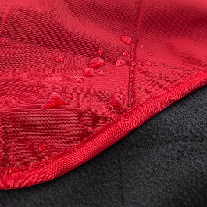 DOWN UNDER OUTDOORS Large Waterproof Windproof Extra Thick 350 GSM Quilted Fleece, or Sherpa
