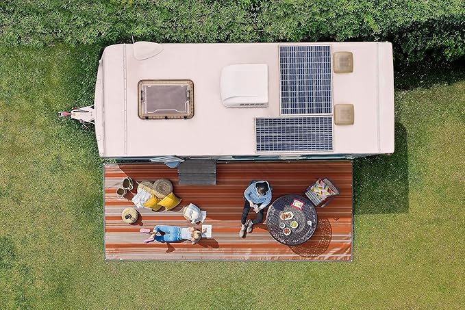 CGEAR RV Comfort Mat – Patented Sand-Free Technology with Ultra Soft Material – Sized to Your RV