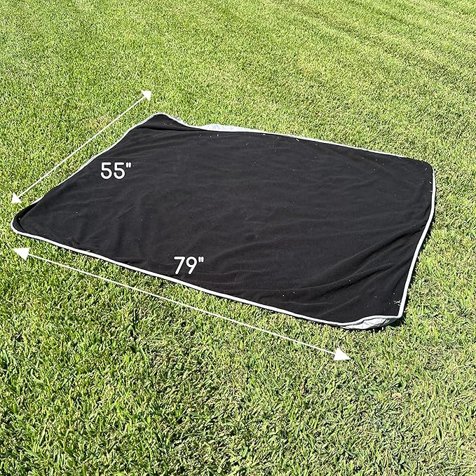 Threadart Outdoor Rainproof & Windproof Thick Stadium Blanket | for Camping, Picnic, Sports