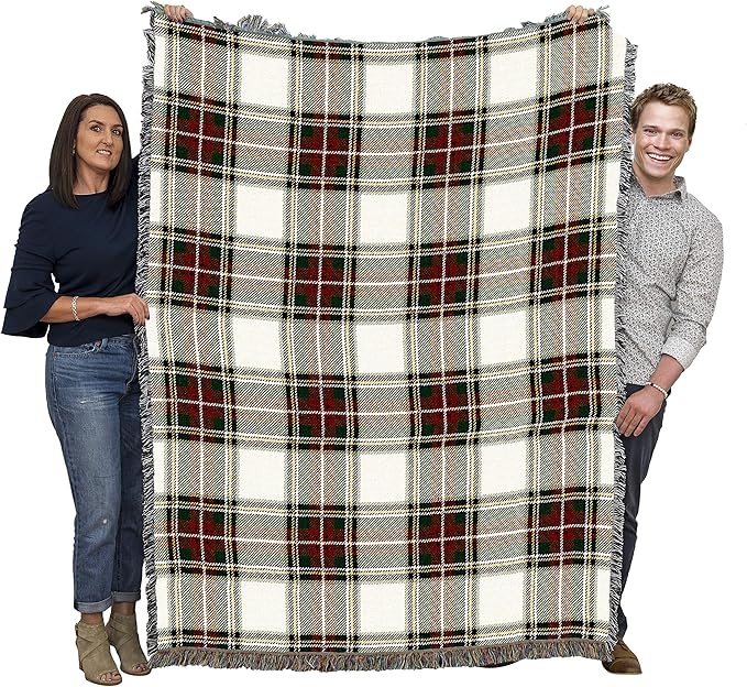 Pure Country Weavers Plaid Blanket Stewart Dress Tartan - Patterns Gift Tapestry Throw Woven from